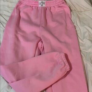 Women pink super comfy sweatpants